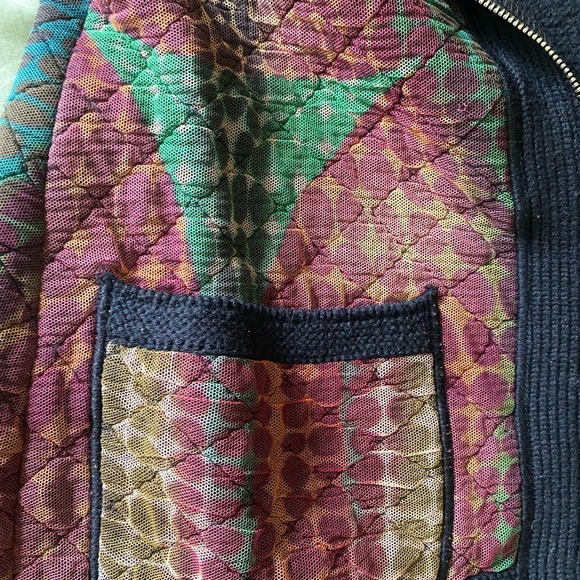 Vintage 1995 Cyberbaba cyberpunk Jean Paul Gaultier zip sweater Illusion